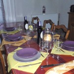 la table d'hôtes chez véronique et Michel, maison du Rabada à Sentein